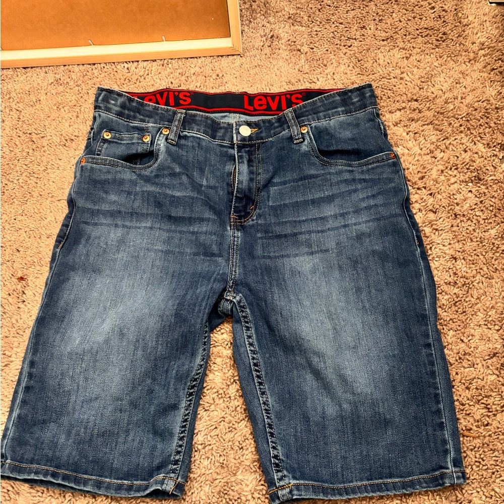 Levi's Classic Blue Jean Shorts